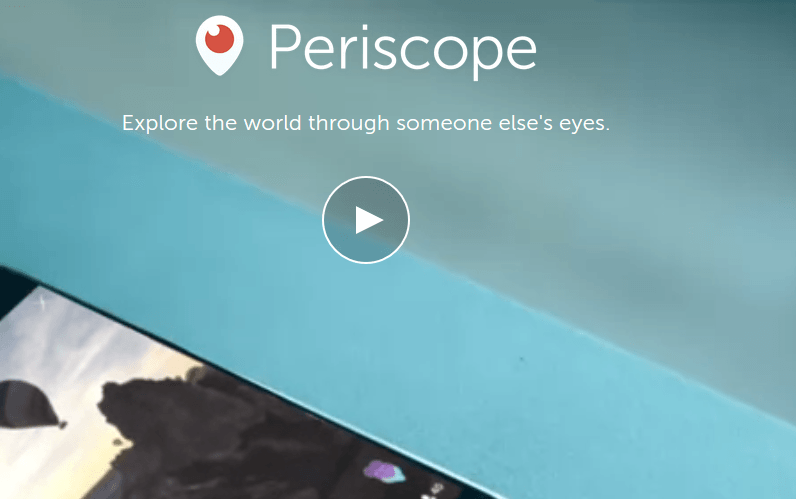 What is periscope? The new social media app for business